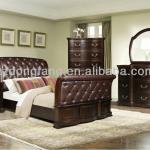 The latest design comfortable wooden bedroom furniture (BS-5169) BS-5169