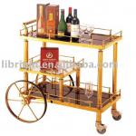 Tiamium plated Liquor Trolley BRT166