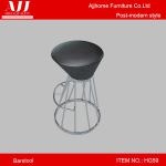 Top grade fashion leather stainless steel bar stool HG59 HG59