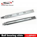 Top sales push to open ball bearing drawer slides BP451