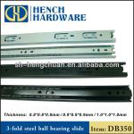 Top sales Three-Fold Full Extension Ball Bearing Drawer Slide DB350