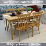 Topchina solid wood restaurant tables TJY-106