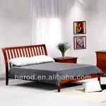 Traditional wooden platform bed JTFB039