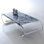 transparent curving acrylic tea table/coffee table MH-AZT06