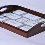 tray wooden photo tray service tray photo frame any YPP167