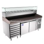 TT-BC288C Stainless Steel Pizza Refrigerated Table TT-BC288C