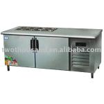 TT-WK1A/B Stainless Steel work table with frozen TT-WK1A/B