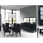 TURKISH AVANGARDE DINING ROOM SET HG BLACK - 4 AVDRS HGB