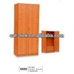 Two Doors Wood Wardrobe for School M-585