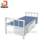 Unique design metal bed frame with a locker and shoe rack JSJ-C004-2