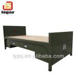 Unique design military metal bed with locker JSJ-C005-2