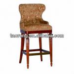 Unique design wood frame upholstery bar stool.BS-022 BS-022