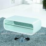 Unique high gloss white finishing MDF TV stand AM-TV089