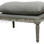 Upholstered Stool Otooman , French Antique Ottoman , French Provincial Stool OT004-01