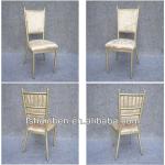 Upscale banquet chair with back cushion, aluminum wedding chair YC-A36-35 YC-A36-35