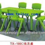 used school furniture plastic tables and chairs TX-180D TX-180D