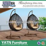 Very popular wicker patio garden hanging swing chair YTA592-1