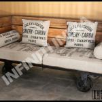 VINTAGE INDUSTRIAL DAY BED MVIND_072