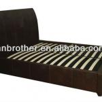 Vintage Leather Hotel Bed 225248