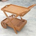 (W-FC-850) solid wood bar trolley W-FC-850