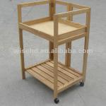 ( W-K-1207) solid wood kitchen cart W-K-1207