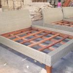 we sell Rattan bed furniture 23