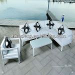 White aluminum outdoor patio furniture SFC210A