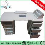 white color nail station for used DP-3461 nail station