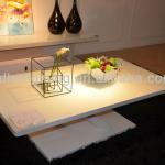 white glass coffee table CJ323 CJ323