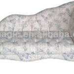 White living room furniture unique design fabric french chaise lounge SF-3022