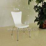 white metal fittings wooden stool