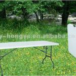 white plastic blow mold folding table outdoor for hot sale(hdpe,rectangular) HY-Z183B