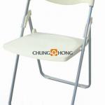 White Plastic Seat Patio Chair CHH-CS032