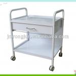 white Salon Trolley /beauty trolley/hospital trolley RJ-8228