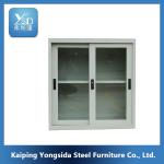 wholesale popular demountable glass door lockable base cabinet A9