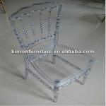 Wholsale clear resin napoleon chair for wedding XL-H2008 XL-H2008