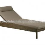 Wicker furniture outdoor daybed sun chair WJK-D-313 WJK-D-313