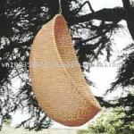 Wicker Hanging Egg Chair 05382