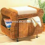 wicker ottoman furniture with storage