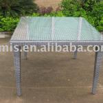 WICKER OUTDOOR DINNING TABLE CA0695.T