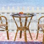 Wicker rattan chair coffee table / swimming pool choice SB006