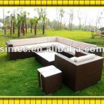 wicker rattan outdoor furniture sofa set SCSF-005 SCSF-005