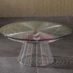 wire table,tea table,dining room table,glass table ct-5005