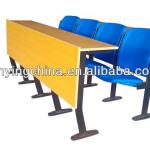 with blowing mold HDPE classroom chairs with tablets JY-8501