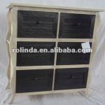 wood 6 Drawers cabient chest Rs-737