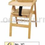 Wood Baby Highchair YC