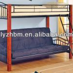 Wood frame queen size bunk beds FH97-120612