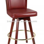 wood high bar chair B-8062D2 B-8030D2