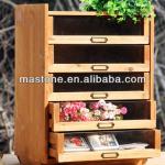 wood office cabinet MAF005