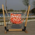 Wood Stand Swing with Chair ZY016